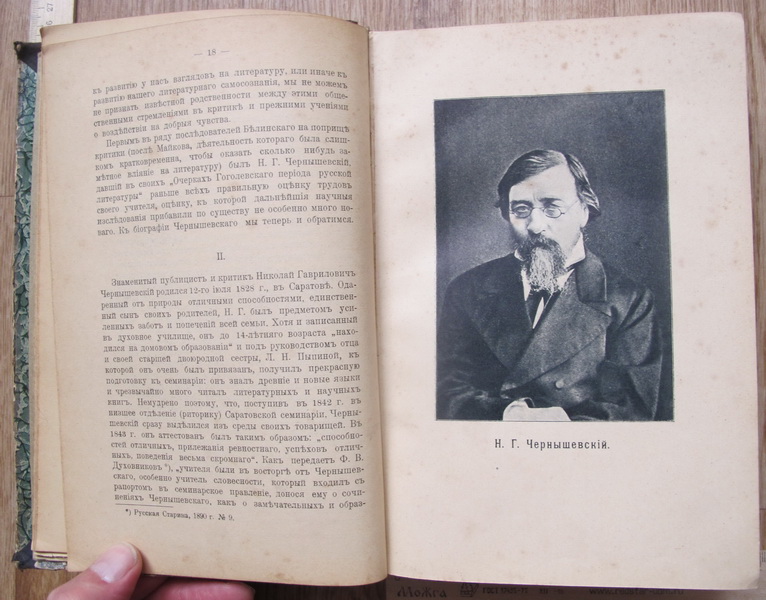 Фото 12. Книга Литературные характеристики 19 век с 18 портретами, 1905 год