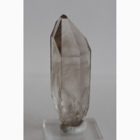 Дымчатый кварц, прозрачный двухголовый кристалл