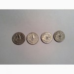 Монета liberty quarter dollar 1968-1986 года