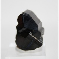 Черный турмалин (шерл), кварц, сросток кристаллов