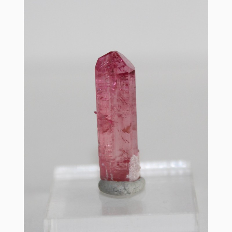 Фото 2. Турмалин розовый (рубеллит), кристалл с головкой 17