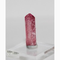 Турмалин розовый (рубеллит), кристалл с головкой 17