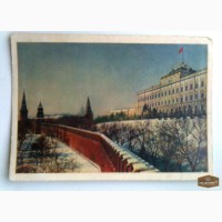 Почтовая карточка 1954 г в Красноярске