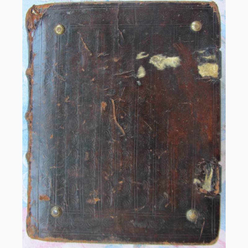 Фото 2. Церковная книга рукописный старообрядческий Служебник, кожа, замки, начало 19 века