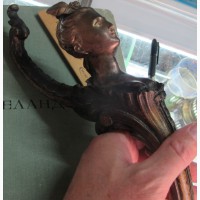 Бронзовый бюст Екатерина 2, 19 век вес