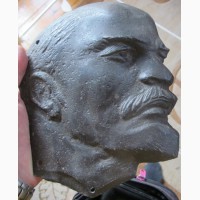 Чугунная голова Ленина, чугунное литье, ранние советы