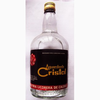 Бутылка Кристалла из Колумбии для коллекции