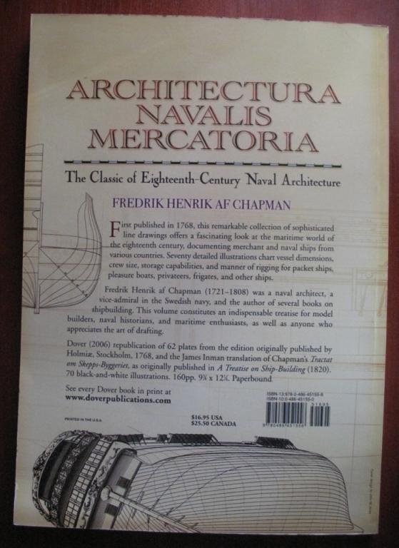 Фото 2. Фредерик Чапман. Architectura Navalis Mercatoria