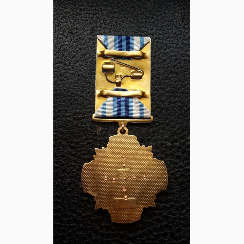 Фото 2. Медаль За вклад в развитие военно-морской прессы. 2 степень ВМС Украина