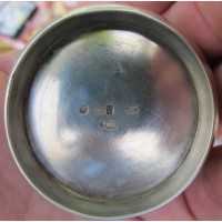 Серебряная солонка, серебро 84 проба