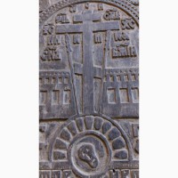 Продается Резная икона Распятие. Старообрядческая XIX века