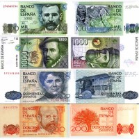 Банкноты Испании