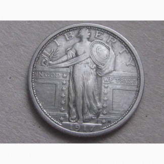 Продам Liberty Quarter dollar 1917г