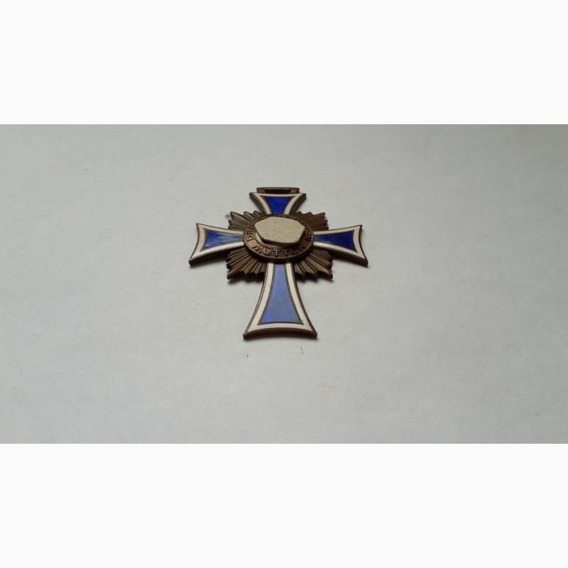 Фото 3. Почетный крест немецкой матери бронзовый. лента. 3 рейх 1939 -1945 г германия