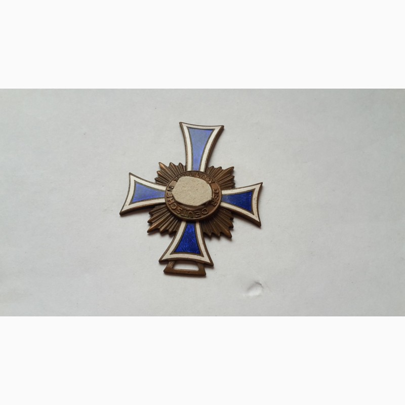 Фото 5. Почетный крест немецкой матери бронзовый. лента. 3 рейх 1939 -1945 г германия