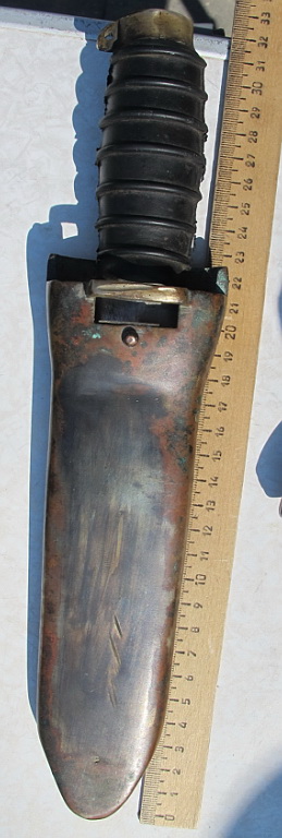Фото 4. Нож водолаза, 1950-е годы