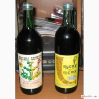 Продам вина Абхазии 90-х и коньяк Франция 90-х