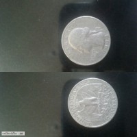 Монета liberty 1983 quarter dollar