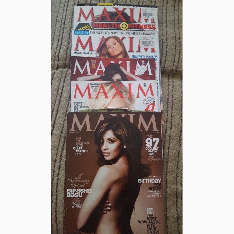 Фото 11. Продам коллекцию журналов MAXIM (2007-2013г)