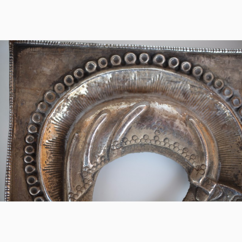 Фото 2. Продается Кованный серебряный оклад Казанской иконы Божьей Матери 