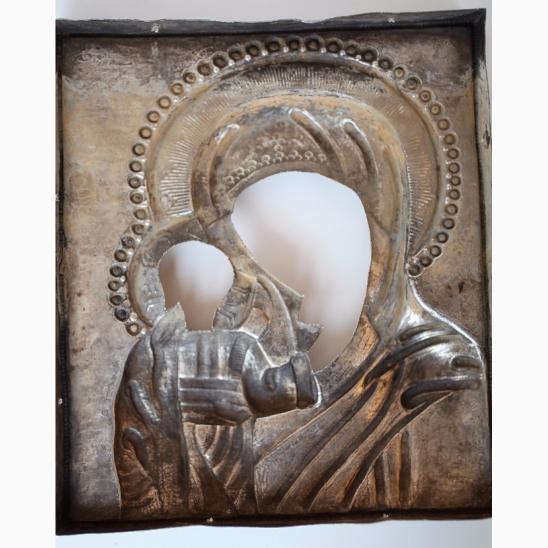Фото 6. Продается Кованный серебряный оклад Казанской иконы Божьей Матери 