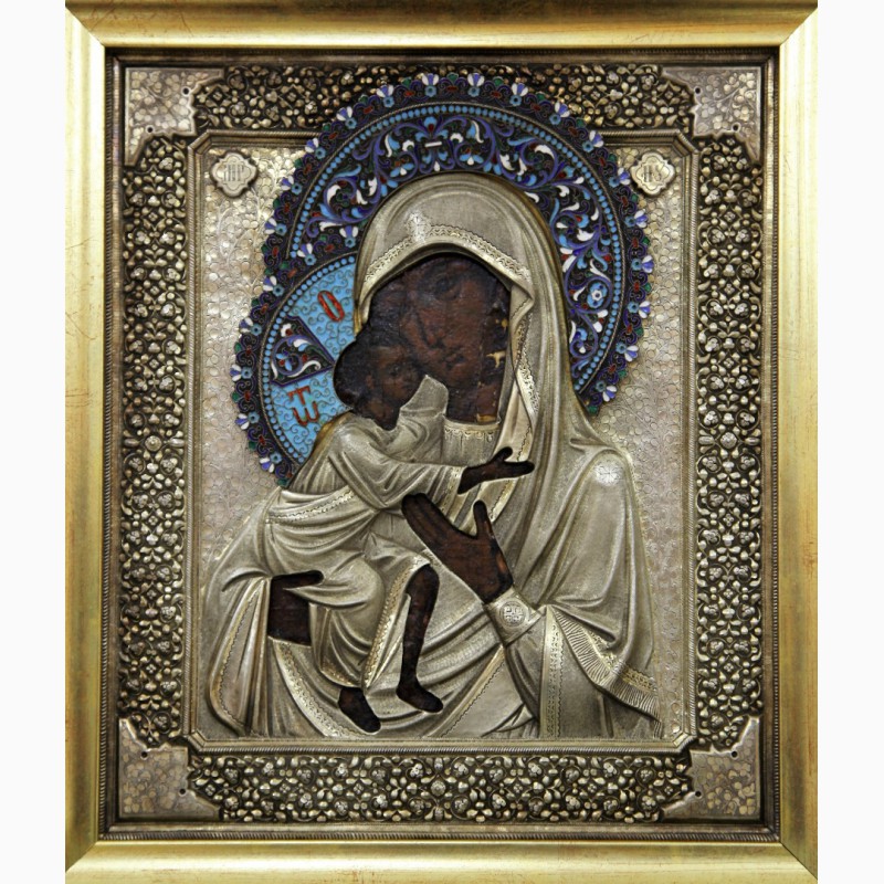 Продается Владимирская икона Божией Матери. XVIII - XIX век