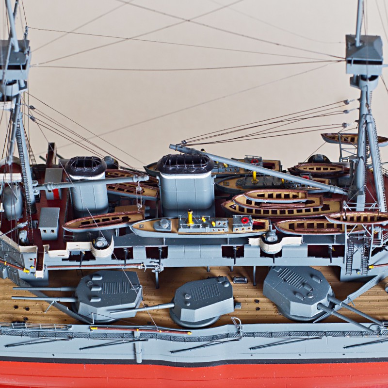 Фото 5. Продам модель английского броненосца Нельсон в масштабе 1/350