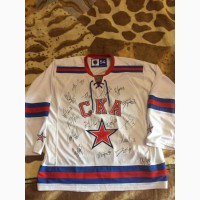 Продам хоккейный свитер СКА с автографами команды сезон 2018/2019