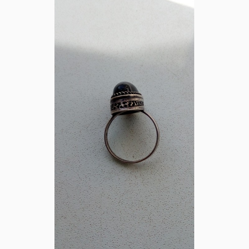 Фото 2. Винтажное серебряное женское кольцо