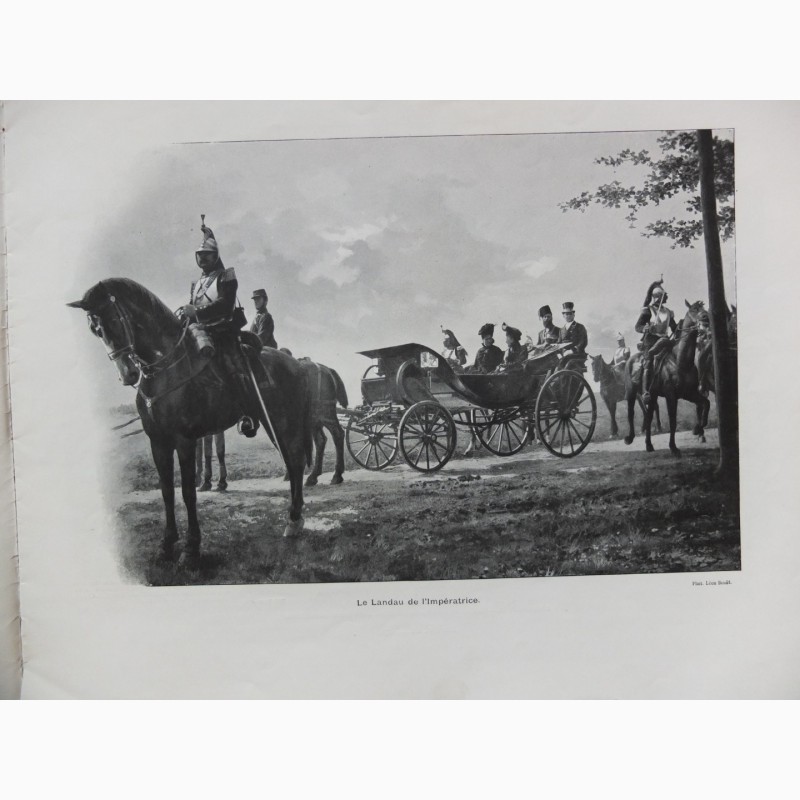 Фото 3. Иллюстрированный альманах Le Panorama 1901 года, визит Николая 2 во Францию в 1896 году