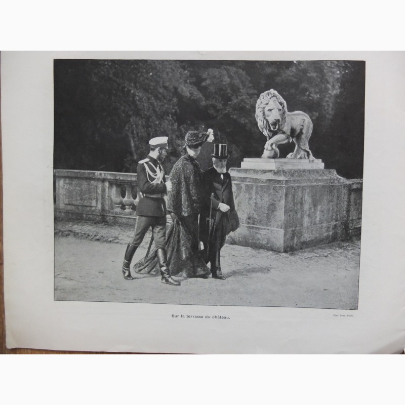 Фото 4. Иллюстрированный альманах Le Panorama 1901 года, визит Николая 2 во Францию в 1896 году