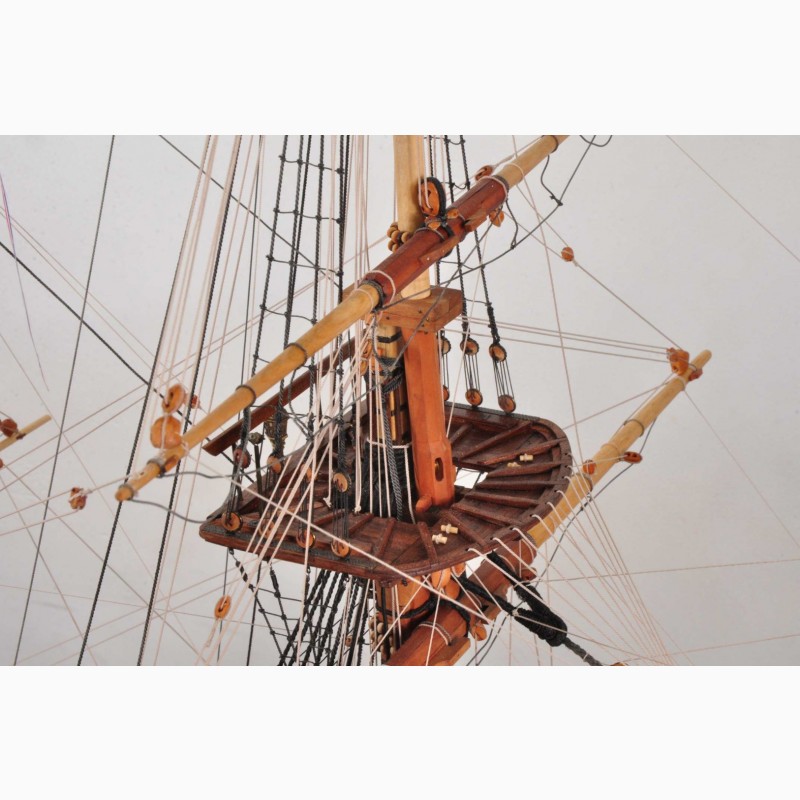 Фото 5. Модель корабля Яхта Ройял Кэролайн 1749 HMY Royal Caroline Георга II