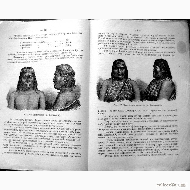 Фото 7. Раритет. Ранке «Физические различия человеческих рас»1902 год