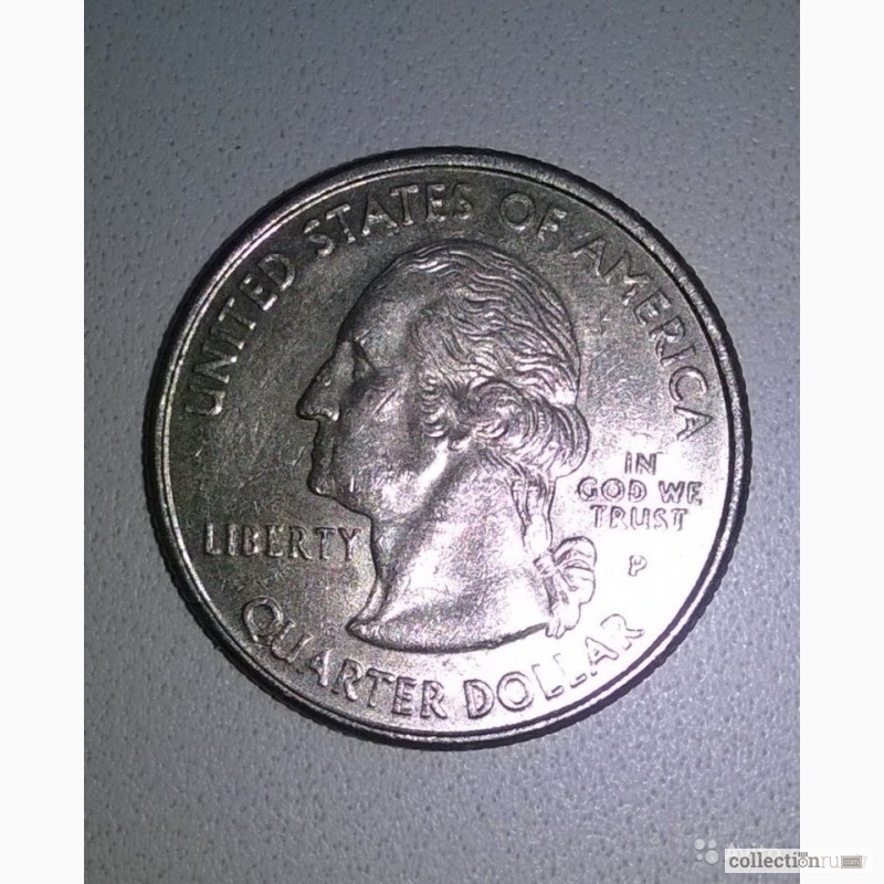 Фото 2. Монета liberty quarter dollar 1999
