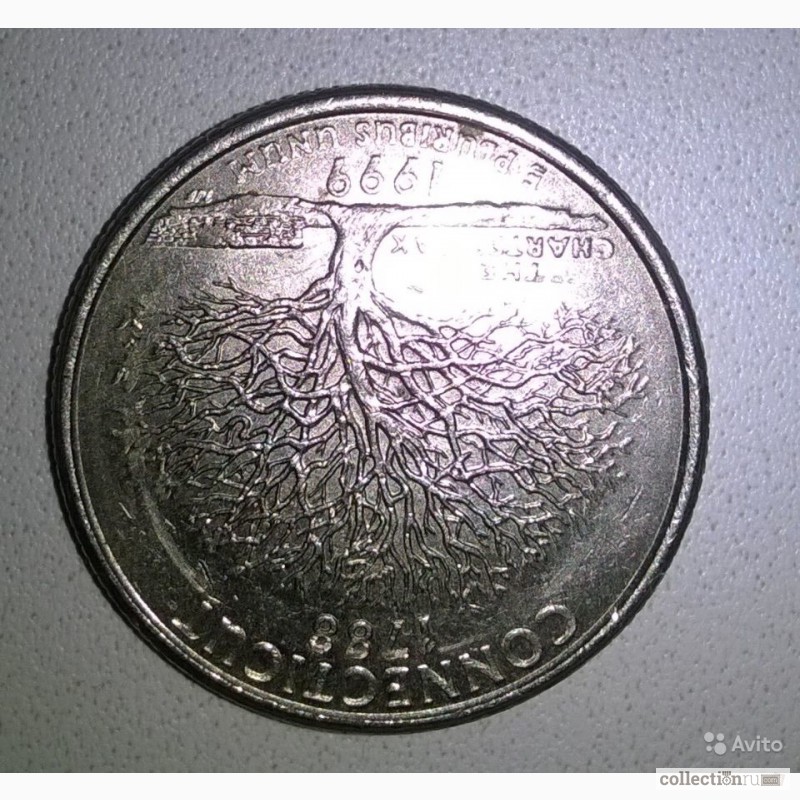 Фото 3. Монета liberty quarter dollar 1999