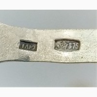 Продаются Серебряные кофейные ложки с эмалью по скани. Ленинград 1961 год