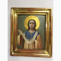 Старинная икона «Святой апостол первомученик и архидиакон Стефан» Вторая половина 19 века