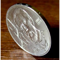 Монета 1 рубль Антон Чехов 1990 года
