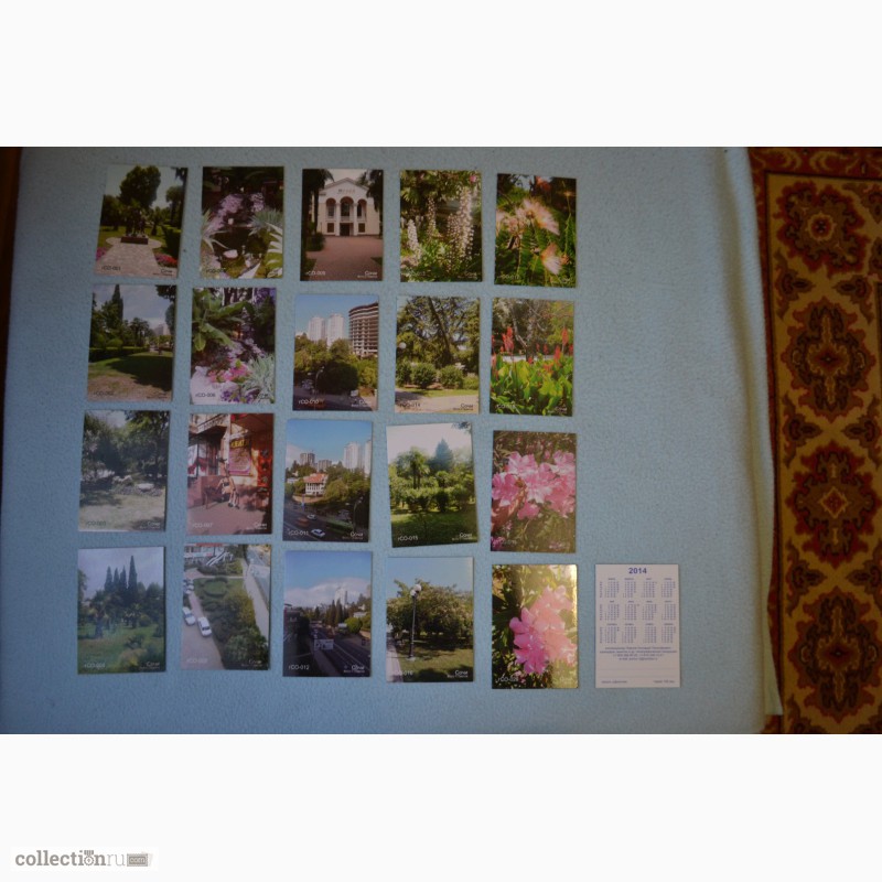 Фото 2. Продам календари с прекрасными видами г. Сочи, в одной серии 84 календаря