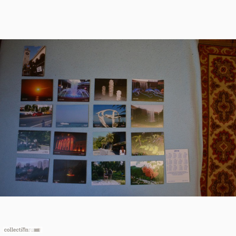 Фото 4. Продам календари с прекрасными видами г. Сочи, в одной серии 84 календаря