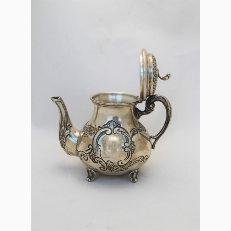 Фото 2. Продается Серебряный миниатюрный чайно-кофейный сервиз. Испания 1934-1955 гг