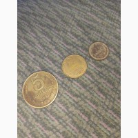 Продаю монеты 5копеек1991, 10копеек1957, 2копейки1988, 1копейка1990