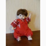 Фарфоровая кукла, характерная, 34 см., гранулят, Германия, 60-70-е г. - винтаж