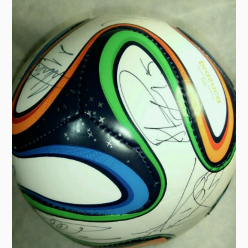 Фото 5. Продам футбольный мини-мяч с автографами игроков Зенита