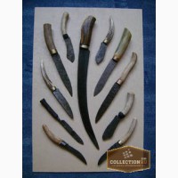Продам коллекцию древних ножей Скифы,Сарматы,Хазары и тд. 200штук ножей после реставрации.