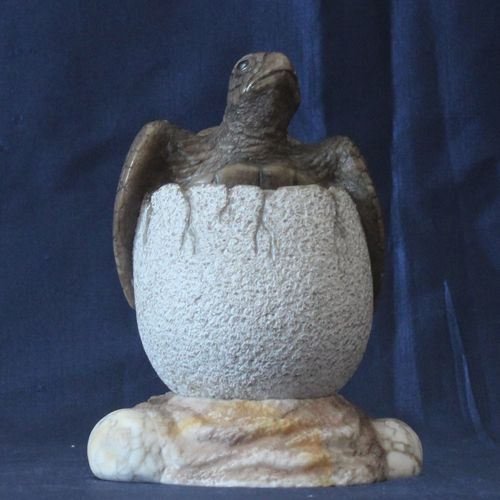 Фото 2. Морская черепашка НАТАШКА эксклюзивный подарок из натурального камня