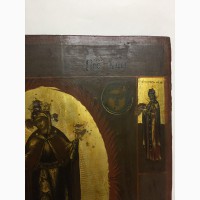 Старинная икона Пресвятой Богородицы Восточная 19 век