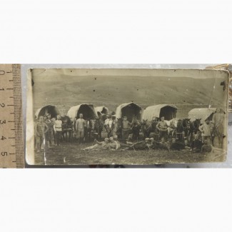 Фотография Казачий отряд в походе, 19 век