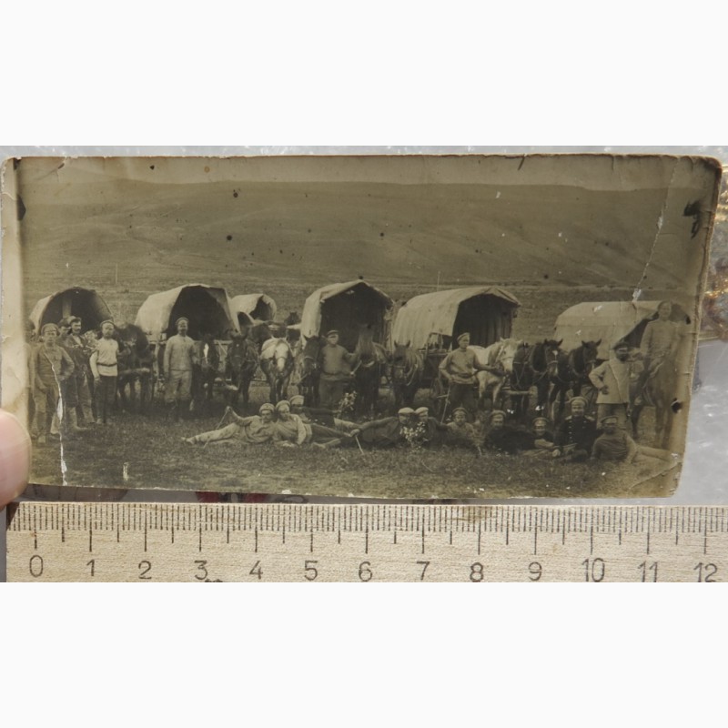 Фото 3. Фотография Казачий отряд в походе, 19 век