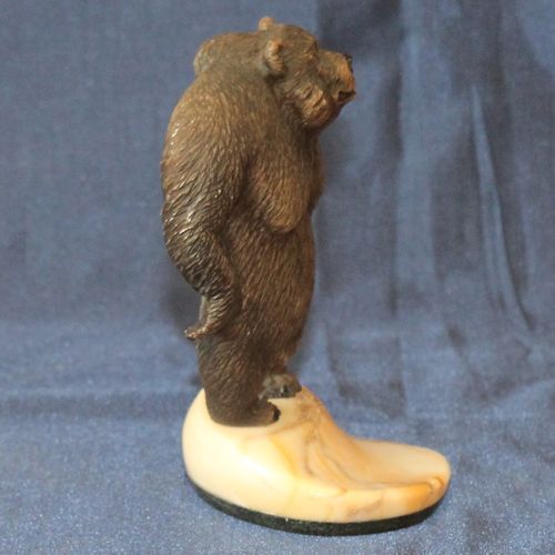Фото 2. Престижный подарок из натурального камня кальцит медведь ЛОМАКА